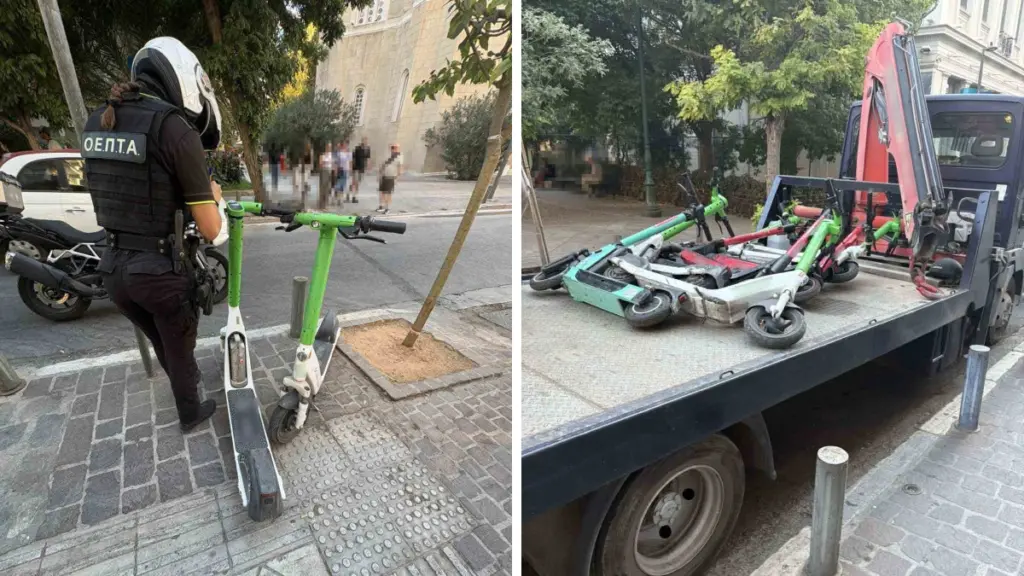 “Σαφάρι” της Τροχαίας στην Αττική για τα ηλεκτρικά πατίνια – Βεβαιώθηκαν 495 παραβάσεις
