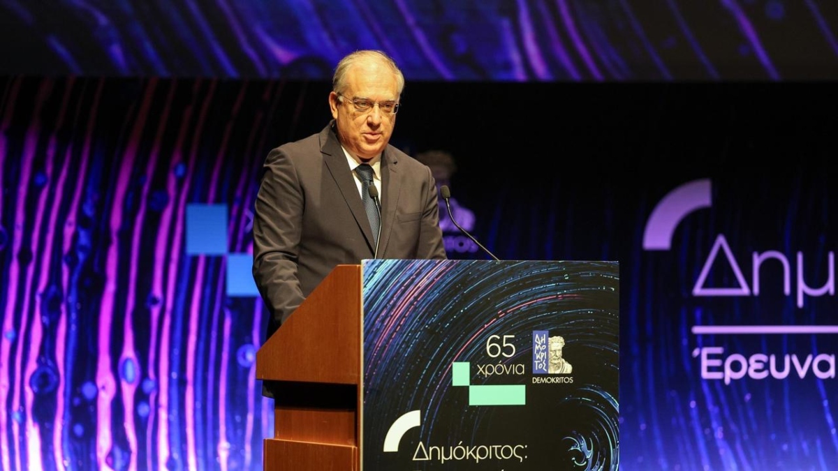 Θεοδωρικάκος: “Ο «Δημόκριτος» πρωτοπορεί στο εθνικό σχέδιο καινοτομίας”
