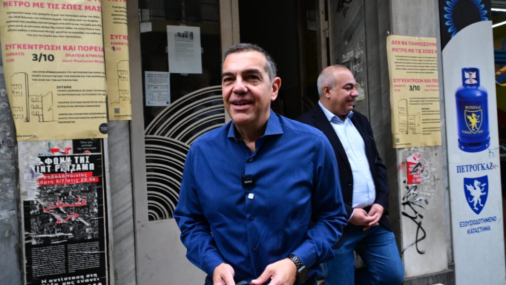 Επίσκεψη Τσίπρα στην Κυψέλη: “Με την ασφάλεια δεν μπορούμε να παίζουμε”