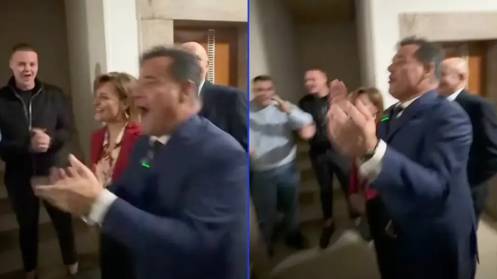 Άδωνις Γεωργιάδης: Τραγουδά το «Και Α και Ου και ΔΑΠ-ΝΔΦΚ» και χοροπηδά με την ΟΝΝΕΔ στα Ιωάννινα (Βίντεο)