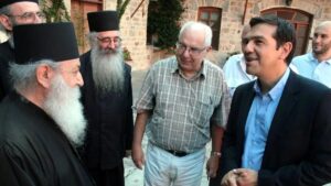 Στο Άγιο Όρος ο Τσίπρας – Ποιος τον συνοδεύει στην επίσκεψή του