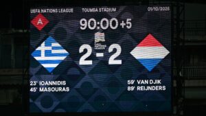 Ελλάδα – Ολλανδία 2-2: Έχασε τη νίκη στο 89΄, παραμένει αήττητη η Εθνική (βίντεο)
