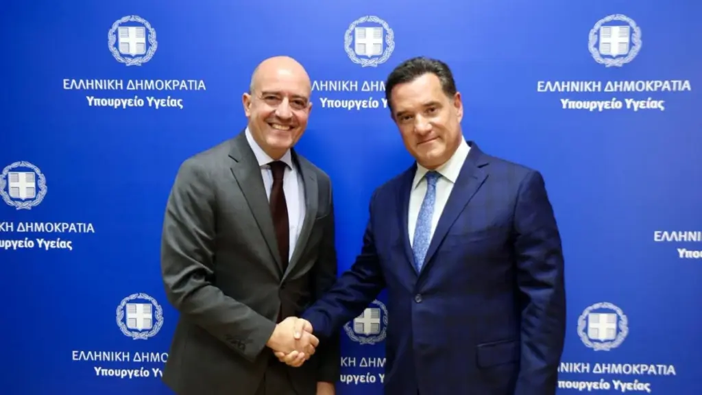 Συνάντηση Πρέσβη Αιγύπτου με Γεωργιάδη: Ενίσχυση της συνεργασίας με την Ελλάδα στην υγειονομική περίθαλψη και τη φαρμακοβιομηχανία