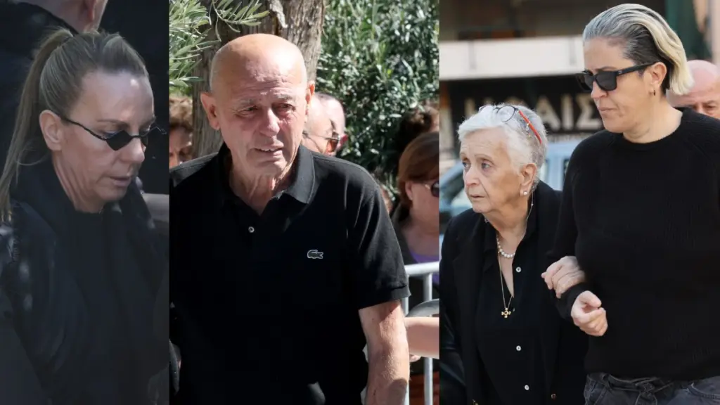 Γιώργος Μαζωνάκης: Κλειώ, Μανώλης, Βάσω και Μαρία μαζί στο τελευταίο αντίο των 40 ημερών