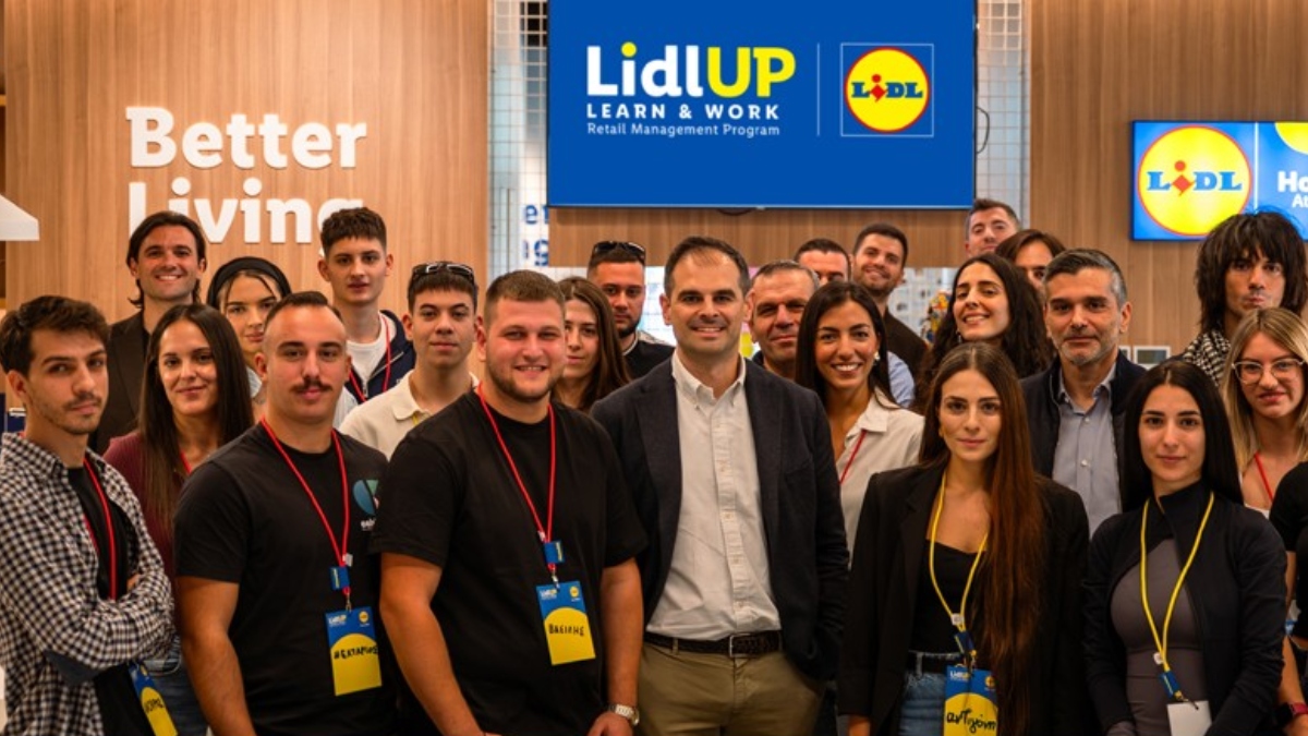 Lidl UP: Learn & Work! Η νέα ομάδα ξεκίνησε το ταξίδι της