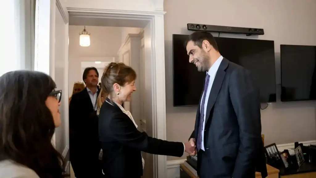 Συνάντηση Μαρινάκη με αντιπροσωπεία της Deutsche Welle