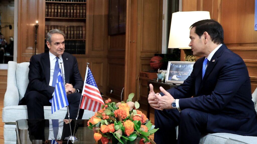 Μητσοτάκης σε Ρούμπιο: «Οι σχέσεις μας στο υψηλότερο επίπεδο όλων των εποχών»
