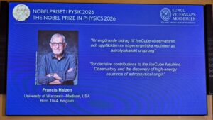 Στον Βέλγο Francis Halzen το φετινό Νόμπελ Φυσικής