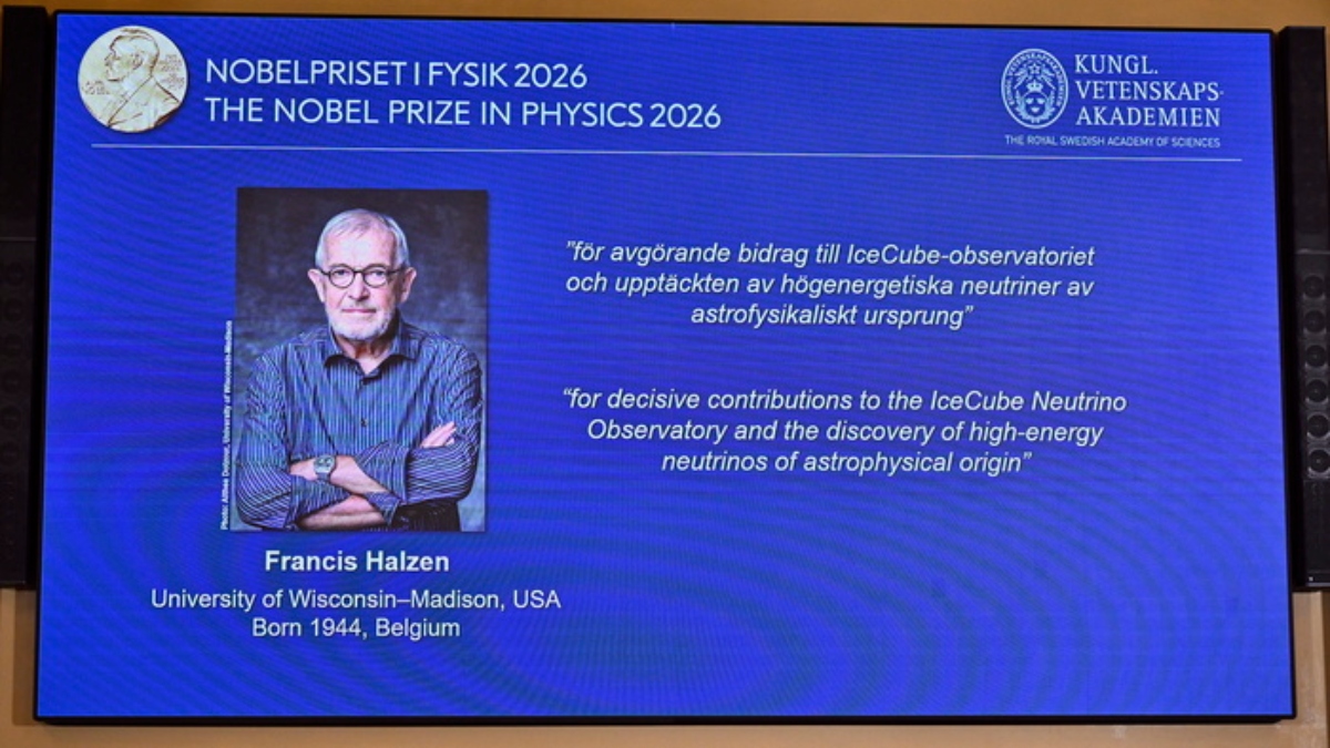 Στον Βέλγο Francis Halzen το φετινό Νόμπελ Φυσικής