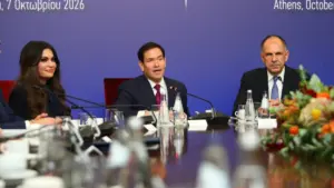 Ρούμπιο: “Η Ελλάδα είναι πυλώνας σταθερότητας στην περιοχή” – Γεραπετρίτης: “Η συνεργασία με τις ΗΠΑ δεν ήταν ποτέ πιο ισχυρή”