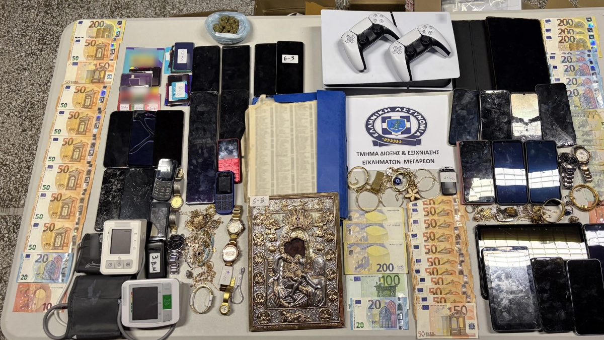 Εξαρθρώθηκε εγκληματική οργάνωση που έκλεβε σπίτια και καταλύτες αυτοκινήτων στην Αττική – Έξι συλλήψεις, στα 350.000 ευρώ η “λεία” της