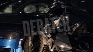 Σοβαρό τροχαίο στην παλαιά Εθνική Αθηνών–Πατρών: Δύο τραυματίες – Αυτοκίνητο προσέκρουσε σε τέσσερις κολόνες