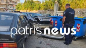 Πύργος: Ηλικιωμένος οδηγός αισθάνθηκε αδιαθεσία και προσέκρουσε σε επτά αυτοκίνητα